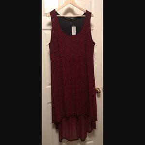NWT Torrid size 3 hi-low tank leopard print dress